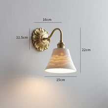 Load image into Gallery viewer, Vintage Classic Frosted Glass Led Wall Light - Decorar.co.uk