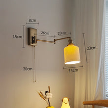 Load image into Gallery viewer, Nordic Vintage Golden Led Wall Sconce - Decorar.co.uk