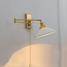 Load image into Gallery viewer, Nordic Vintage Golden Led Wall Sconce - Decorar.co.uk
