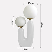Load image into Gallery viewer, Bubble Double Frosted Glass Ball Table Lamp - Decorar.co.uk