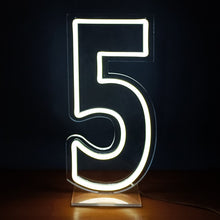 Load image into Gallery viewer, Large Light Neon Number - Decorar.co.uk