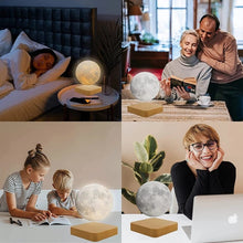 Load image into Gallery viewer, Levitating Moon Led Night Lamp - Decorar.co.uk