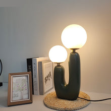 Load image into Gallery viewer, Bubble Double Frosted Glass Ball Table Lamp - Decorar.co.uk