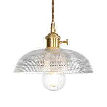 Load image into Gallery viewer, Vintage Textured Glass Pendant Lights - Decorar.co.uk