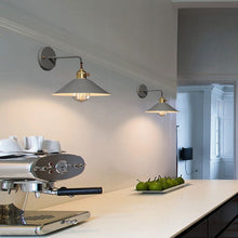 Load image into Gallery viewer, Vintage Plated Wall Lamp - Decorar.co.uk
