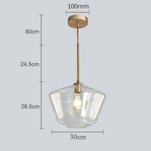 Load image into Gallery viewer, Felix - Hanging Glass Pendant Light - Decorar.co.uk