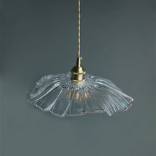 Load image into Gallery viewer, Violet - Floral Japanese Glass Pendant Light - Decorar.co.uk