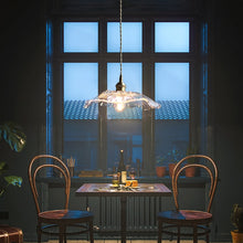 Load image into Gallery viewer, Violet - Floral Japanese Glass Pendant Light - Decorar.co.uk