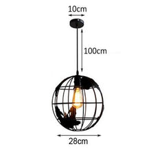 Load image into Gallery viewer, Modern Nordic World Globe Hanging Light - Decorar.co.uk