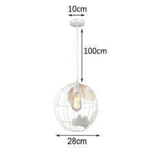 Load image into Gallery viewer, Modern Nordic World Globe Hanging Light - Decorar.co.uk