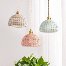 Load image into Gallery viewer, Woven Ceramic Pendant Light - Decorar.co.uk
