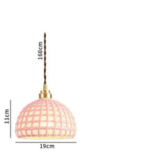 Load image into Gallery viewer, Woven Ceramic Pendant Light - Decorar.co.uk