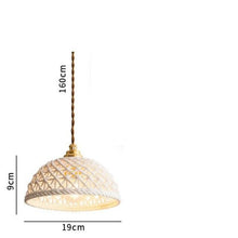 Load image into Gallery viewer, Woven Ceramic Pendant Light - Decorar.co.uk