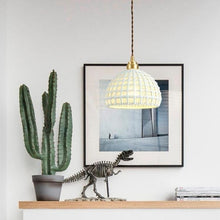 Load image into Gallery viewer, Woven Ceramic Pendant Light - Decorar.co.uk