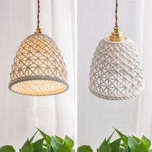 Load image into Gallery viewer, Woven Ceramic Pendant Light - Decorar.co.uk