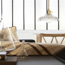 Load image into Gallery viewer, Vintage Textured Glass Pendant Lights - Decorar.co.uk