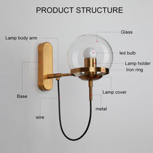Load image into Gallery viewer, Balllys Wall Lamp - Decorar.co.uk