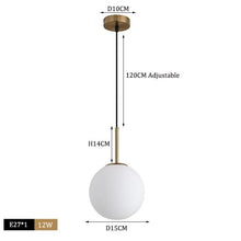 Load image into Gallery viewer, The Pendant Vebjorn Sphere - Decorar.co.uk