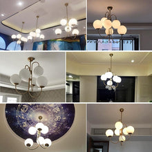 Load image into Gallery viewer, Frosted Glass Multi-Bulb Chandelier - Decorar.co.uk