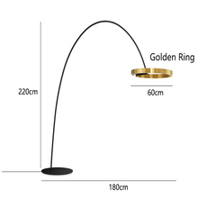 Load image into Gallery viewer, Creative Led Floor Light Round Rings - Decorar.co.uk
