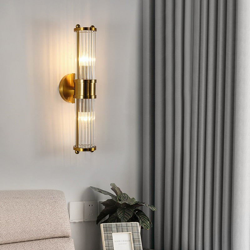 Modern Copper Classy Wall Light | Decorar.co.uk