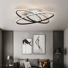 Load image into Gallery viewer, Black Gleam Modern Led Ceiling Light - Decorar.co.uk
