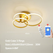 Load image into Gallery viewer, Square Balance Modern Led Ceiling - Decorar.co.uk
