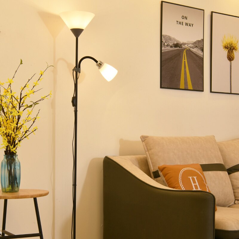 Modern Wrought Iron Floor Lamp - Decorar.co.uk