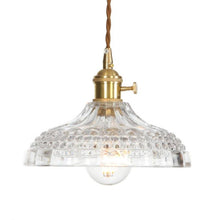 Load image into Gallery viewer, Vintage Textured Glass Pendant Lights - Decorar.co.uk
