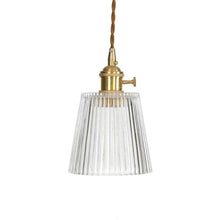 Load image into Gallery viewer, Vintage Textured Glass Pendant Lights - Decorar.co.uk
