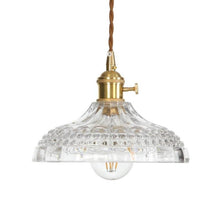 Load image into Gallery viewer, Vintage Textured Glass Pendant Lights - Decorar.co.uk
