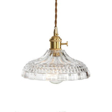 Load image into Gallery viewer, Vintage Textured Glass Pendant Lights - Decorar.co.uk
