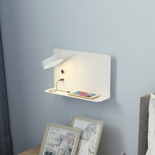 Load image into Gallery viewer, LED Bedside Wall Lamp USB Charger - Decorar.co.uk
