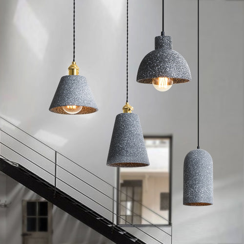 Classic Cement Pendant Lights - Decorar.co.uk